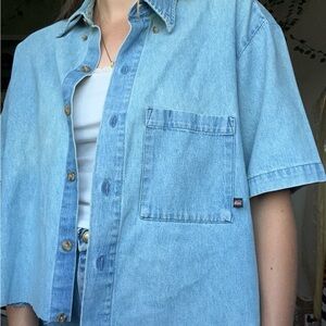 Dickies Light Blue Denim Shirt
